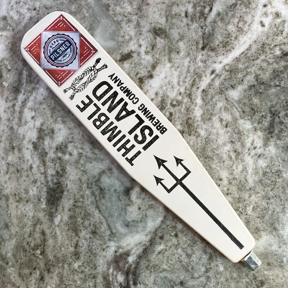 Thimble Island Brewing Company Hero Pilsner Tap Handle